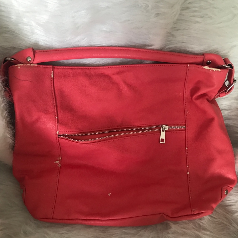 Capelli FauxLeather Pink Shoulder bag Adjustable